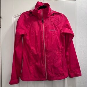 Columbia Fuchsia Raincoat